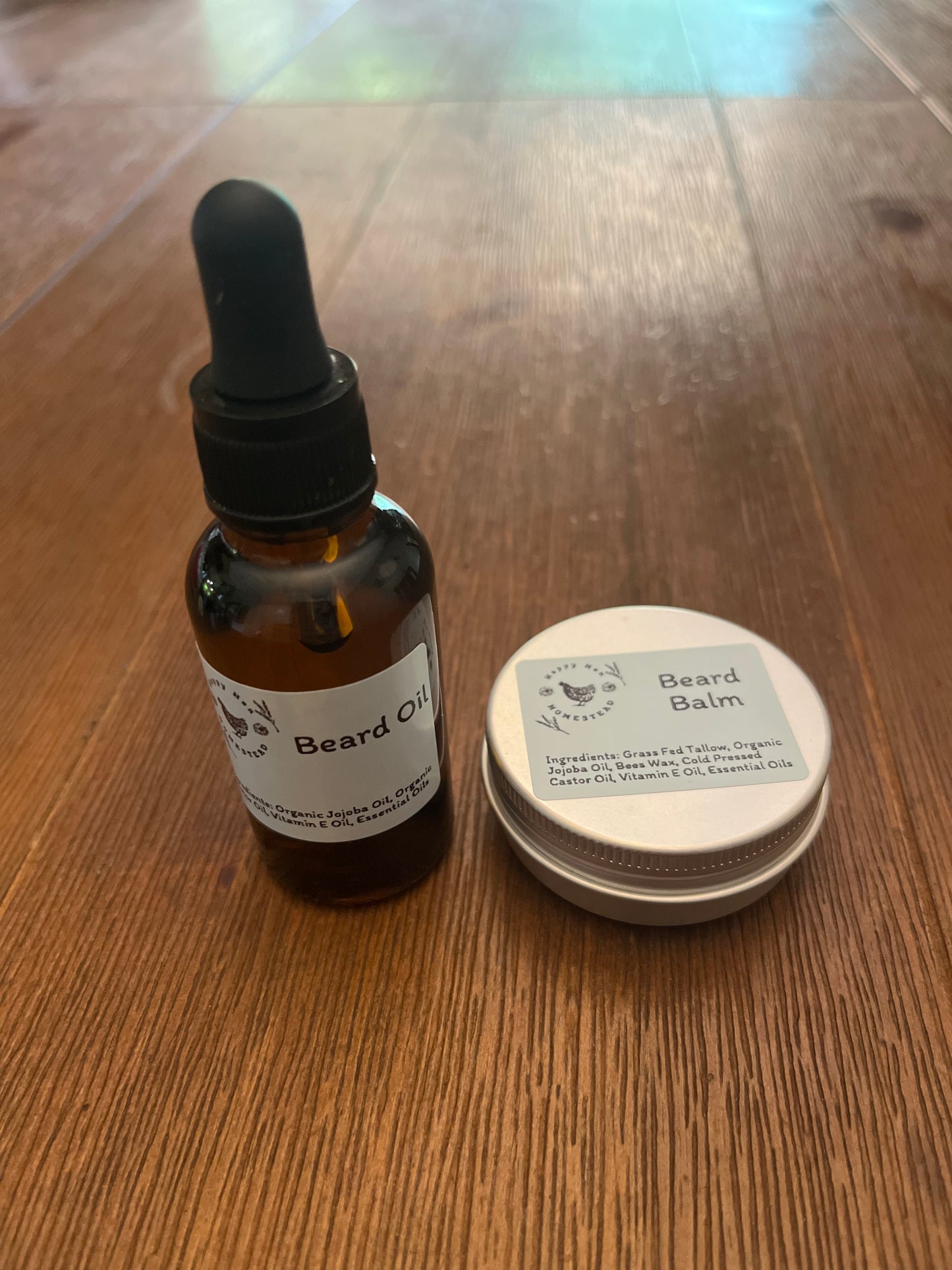 Tallow Beard Balm and Beard Oil Duo